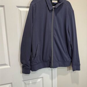 Artefact Knit Full Zip Knit Harrington Jacket in Sz XL